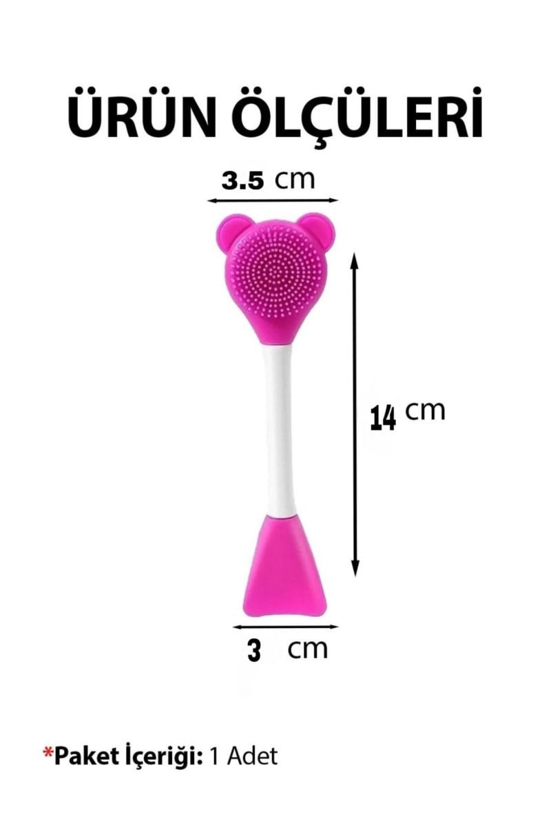 Yüz Temizleme Fırçası Ve Maske Spatulası