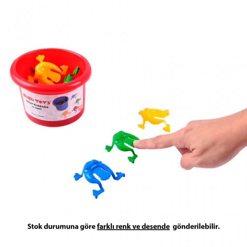 Zuzu Zıp Zıp Kurbağa 12 Adet 4050