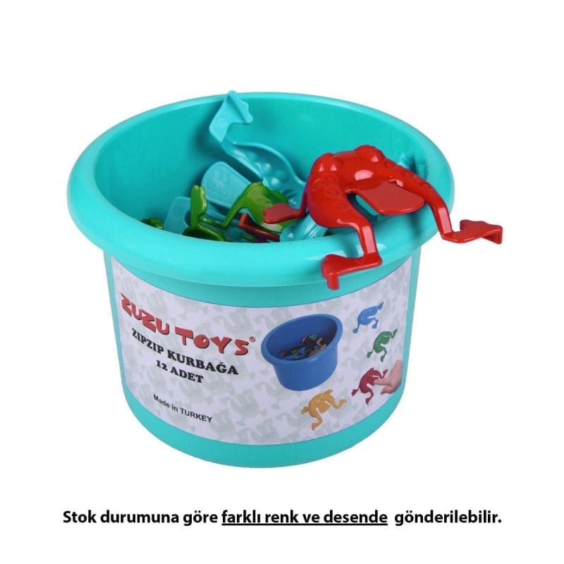 Zuzu Zıp Zıp Kurbağa 12 Adet 4050