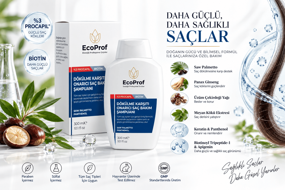 Dökülme Karşıtı Besleyici Şampuan
