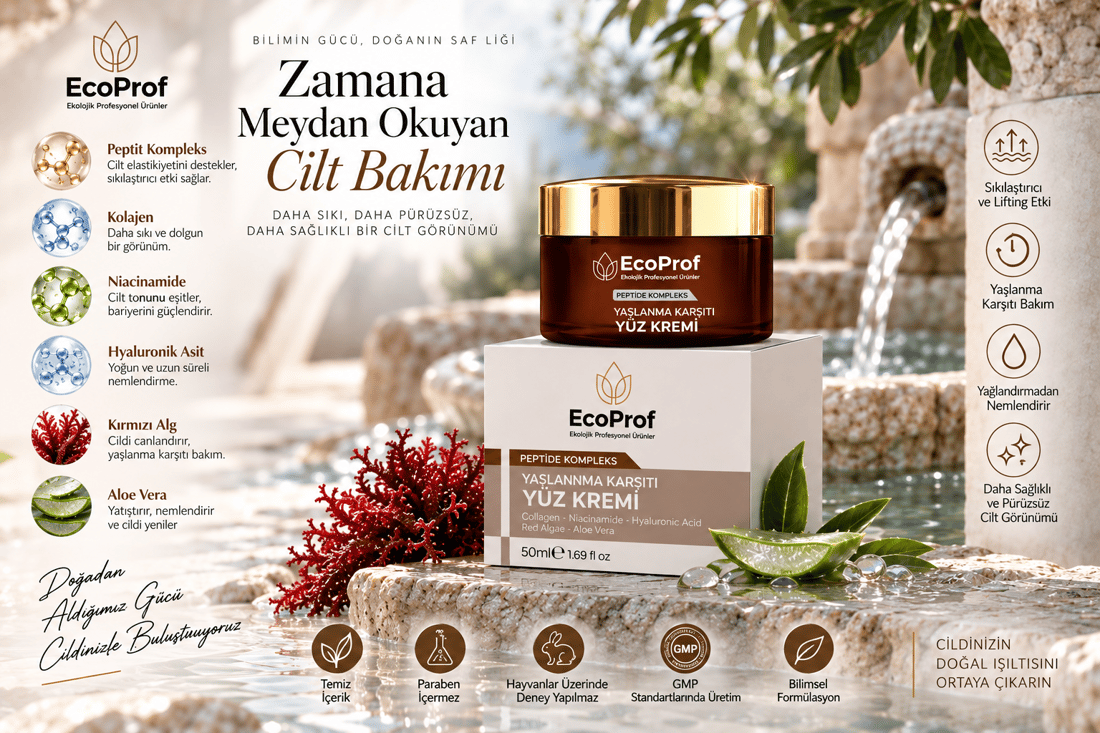 Yaşlanma Karşıtı Yüz Kremi