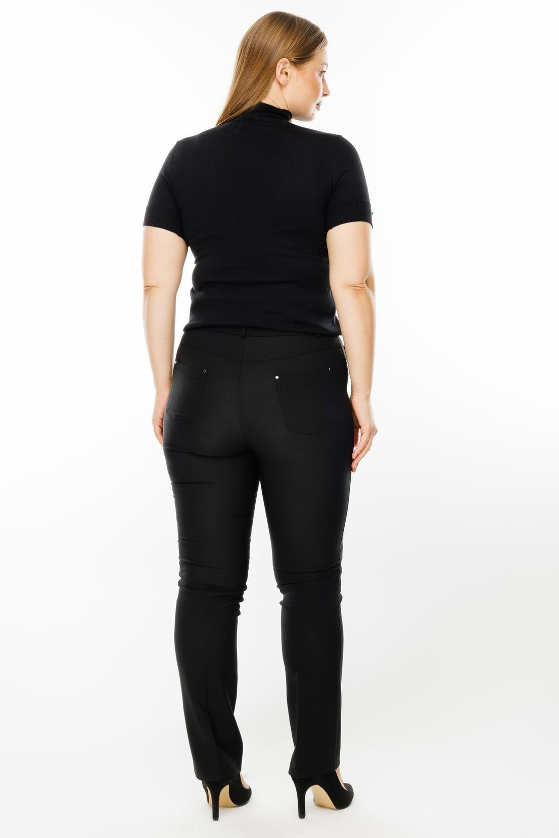 Boru Paça Pantolon SİYAH