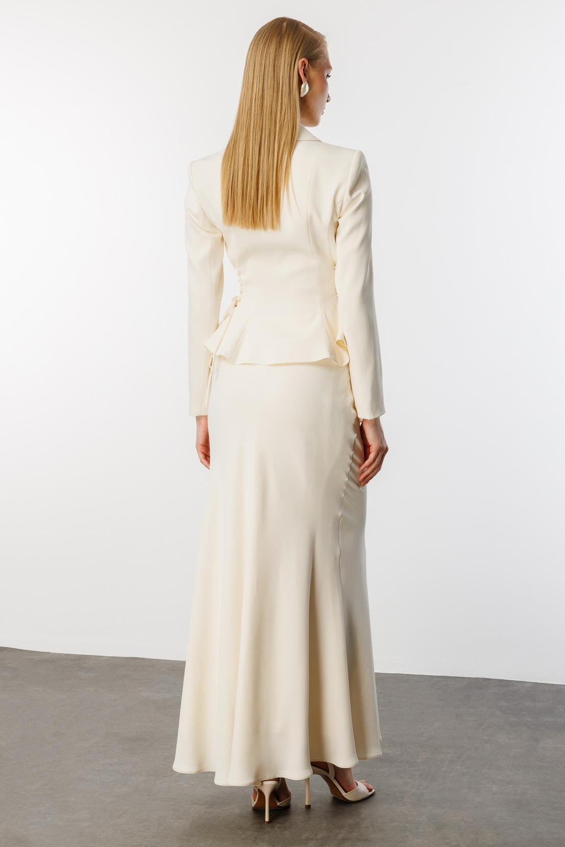 Etek Ceket 2'li takım EKRU