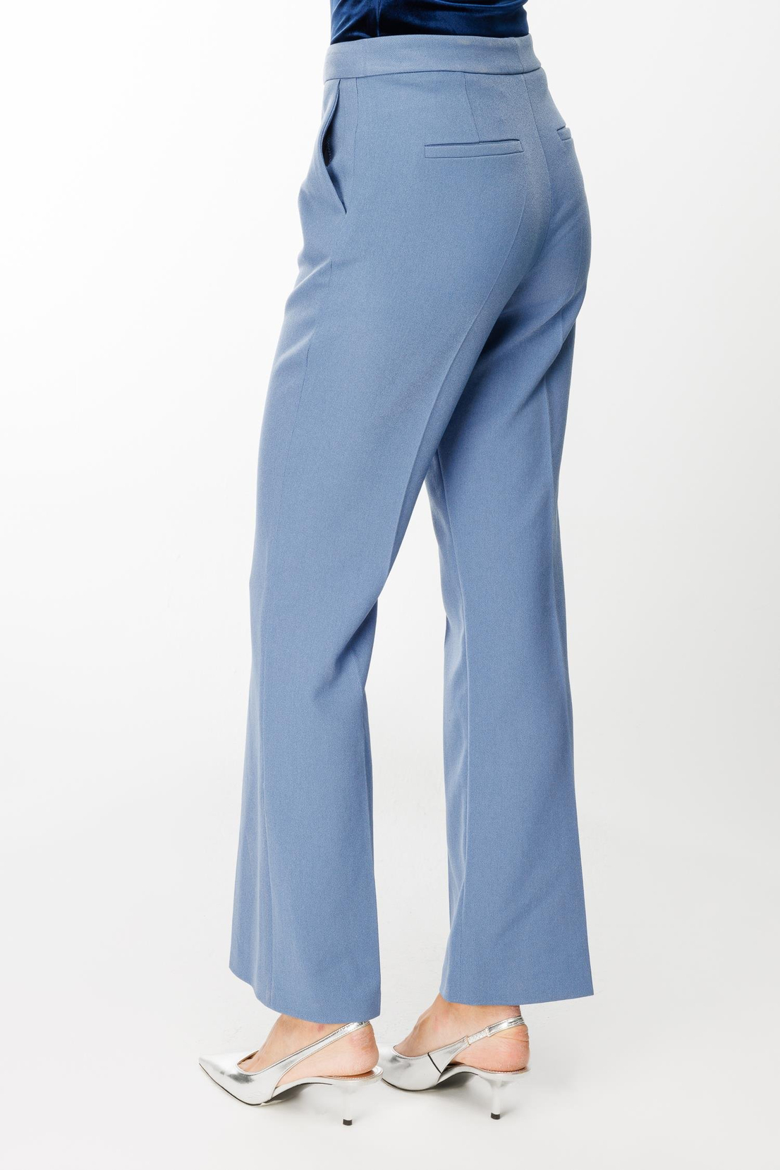 İspanyol Paça Pantolon İNDİGO