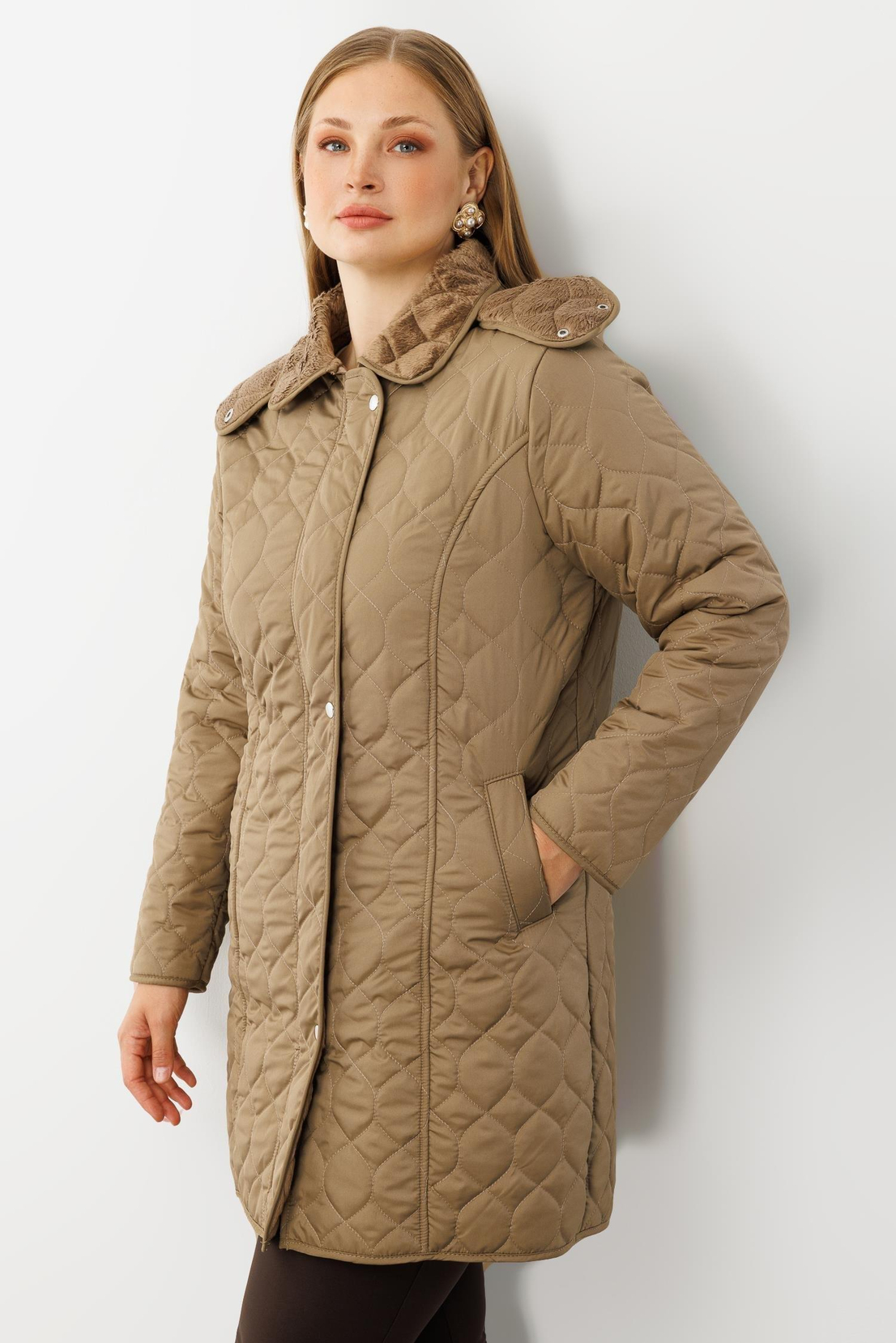 Kapüşonlu Mont VİZON