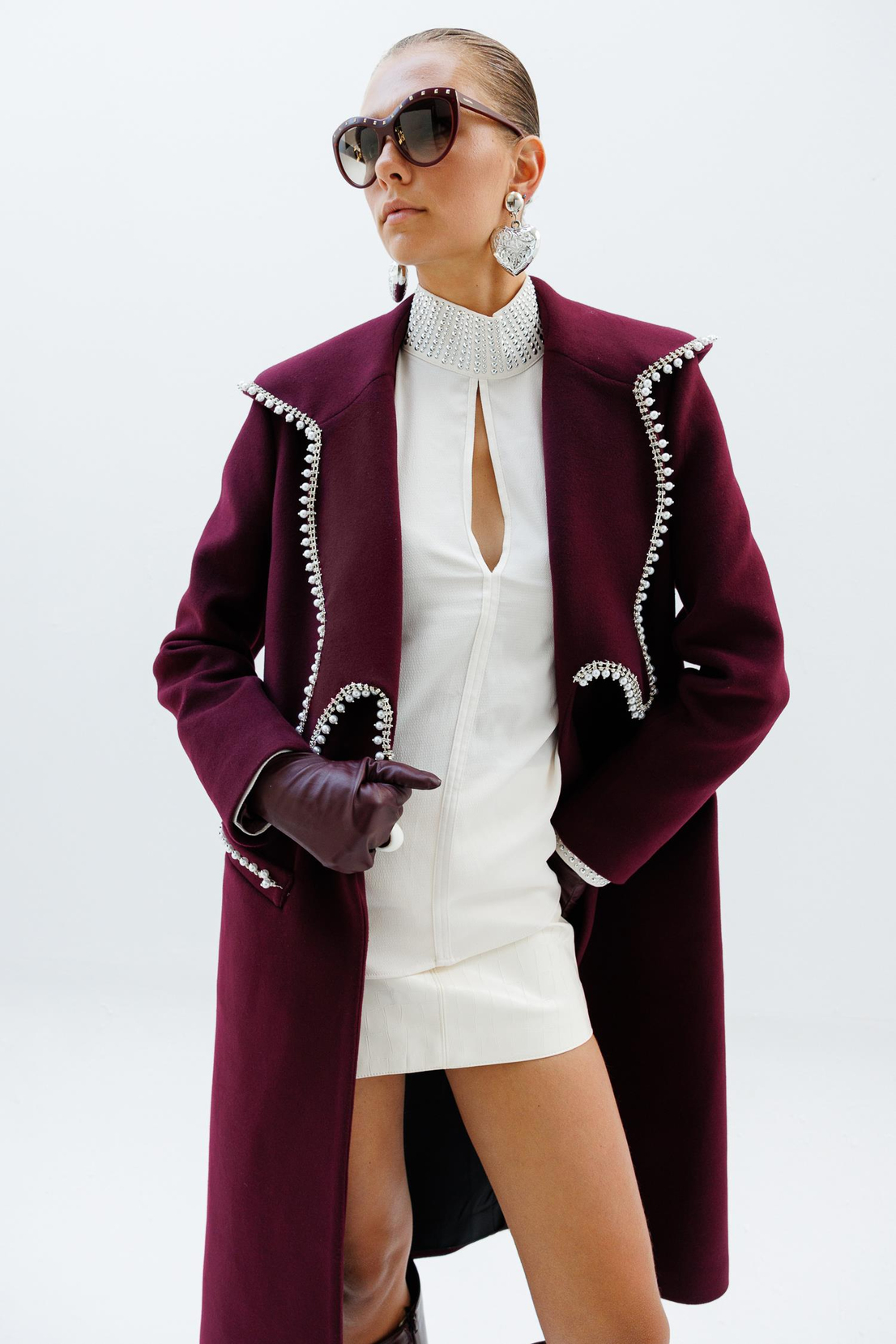 Kaşe Taş Şeritli Kaban MÜRDÜM