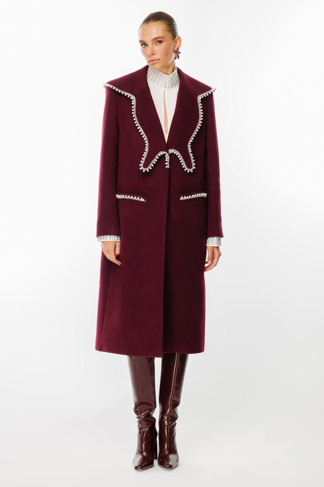 Kaşe Taş Şeritli Kaban MÜRDÜM