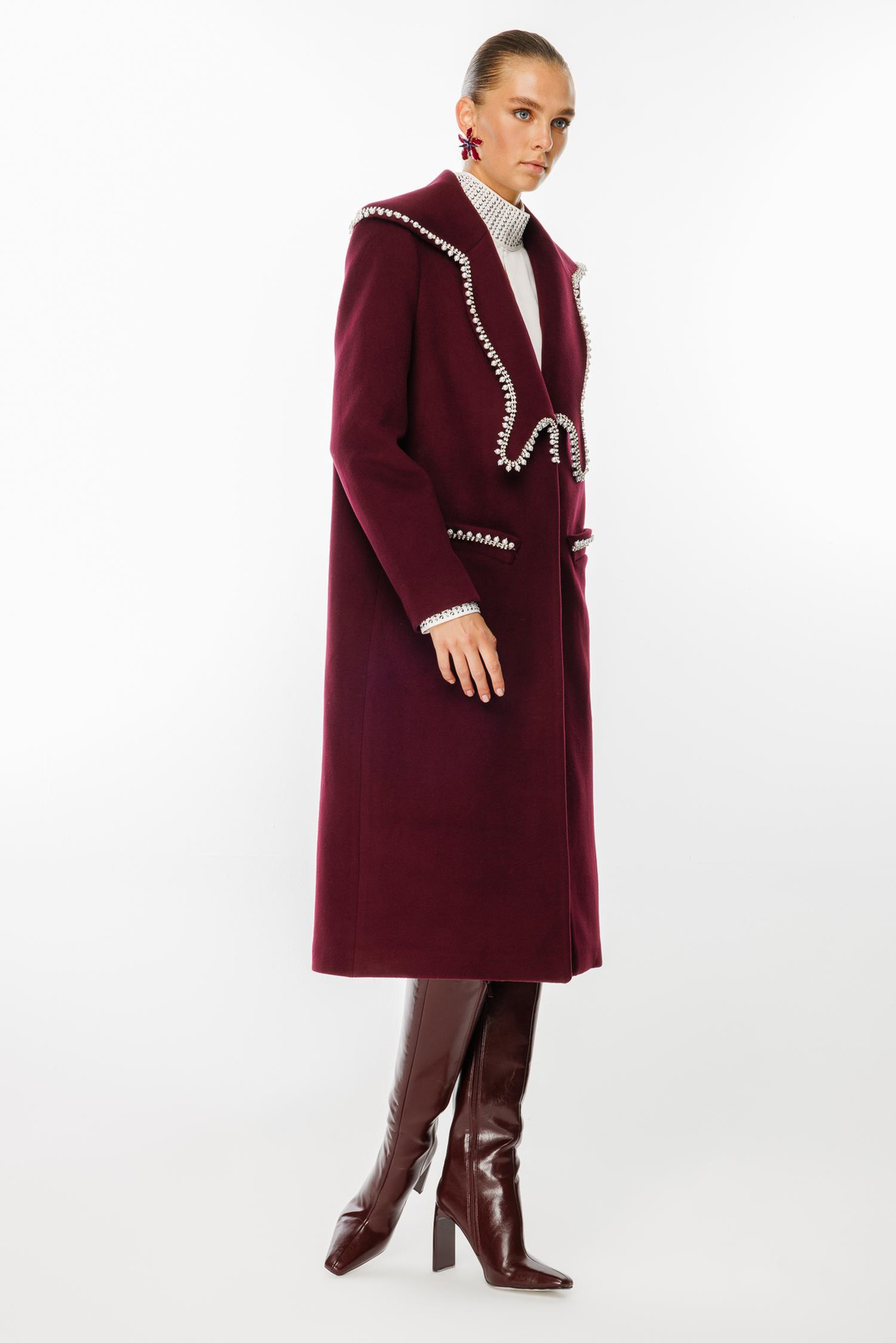 Kaşe Taş Şeritli Kaban MÜRDÜM