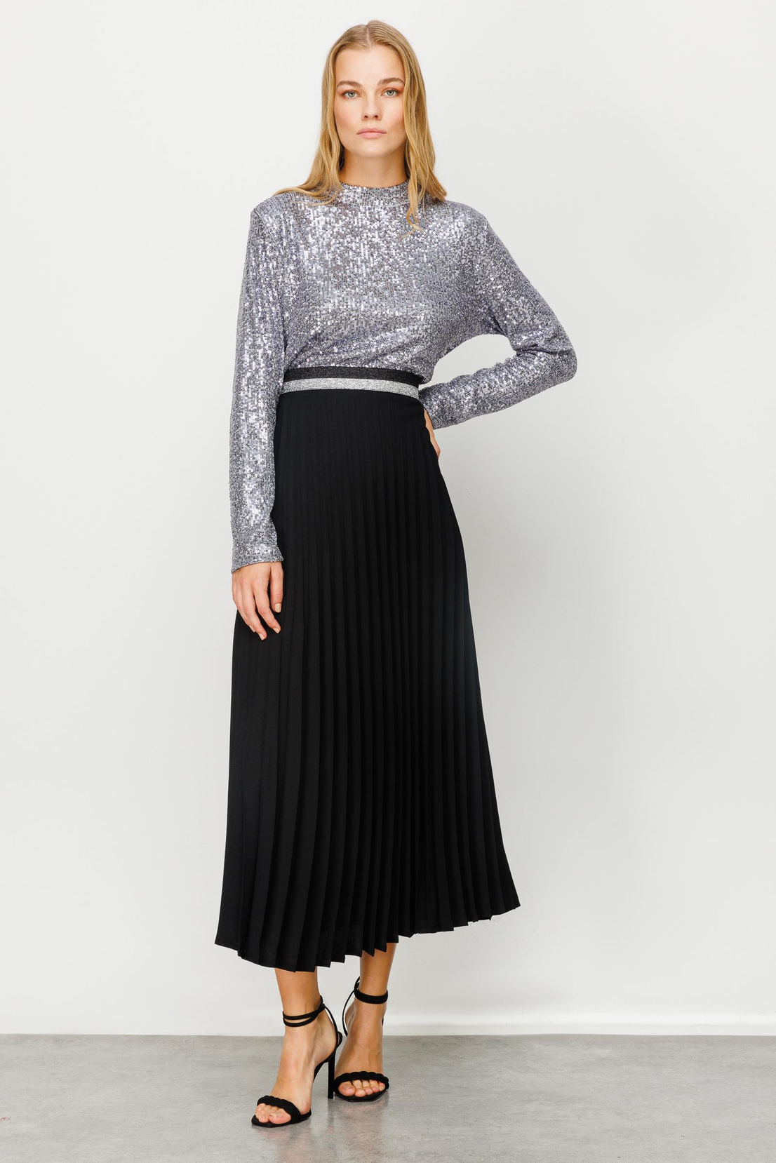 Nefeli Kadın Uzun Pilisoley Etek