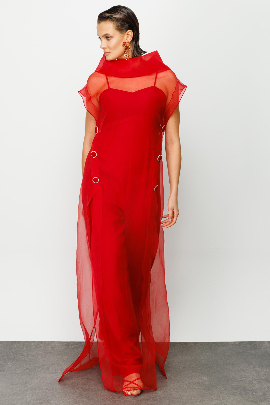 Organze Tulum KIRMIZI