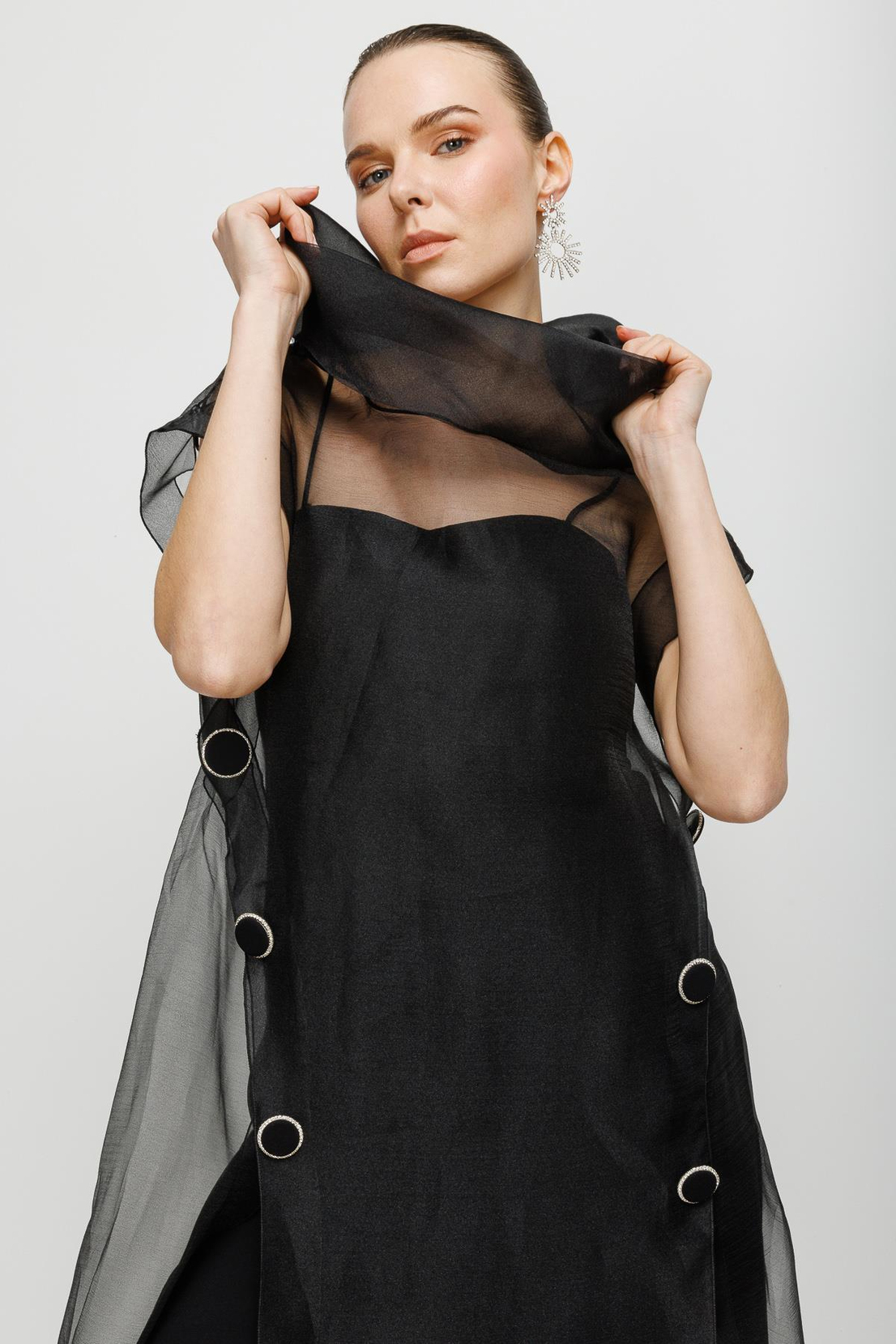 Organze Tulum SİYAH