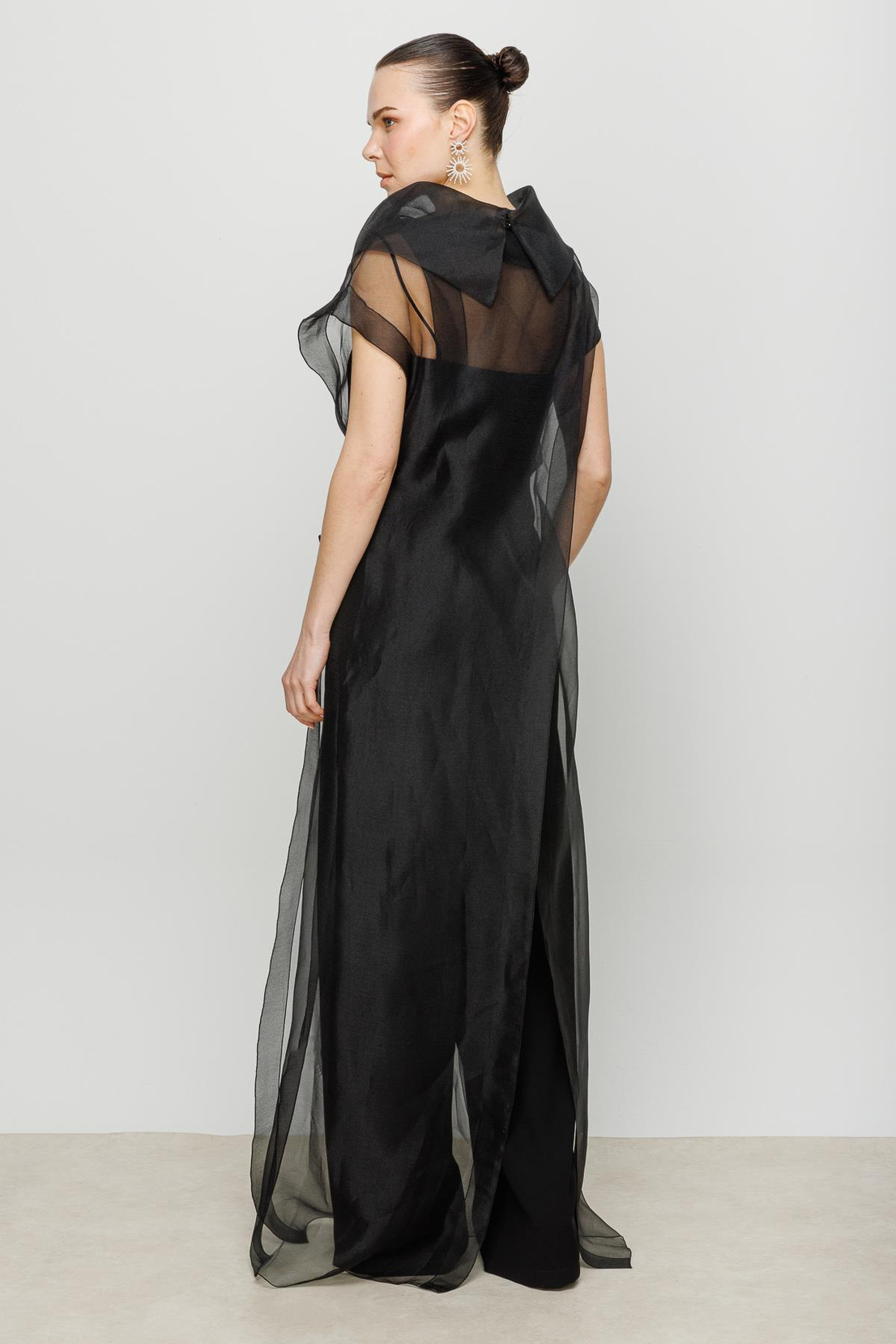 Organze Tulum SİYAH