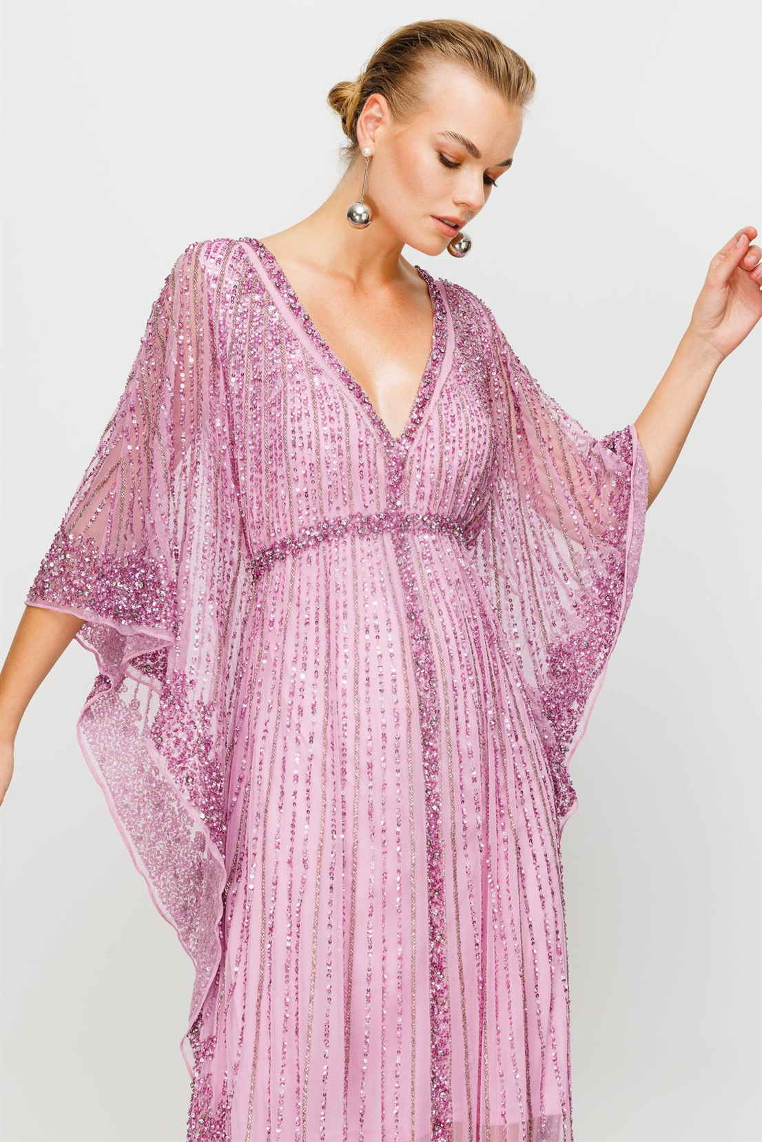 Payet Taşlı Panço Model Abiye