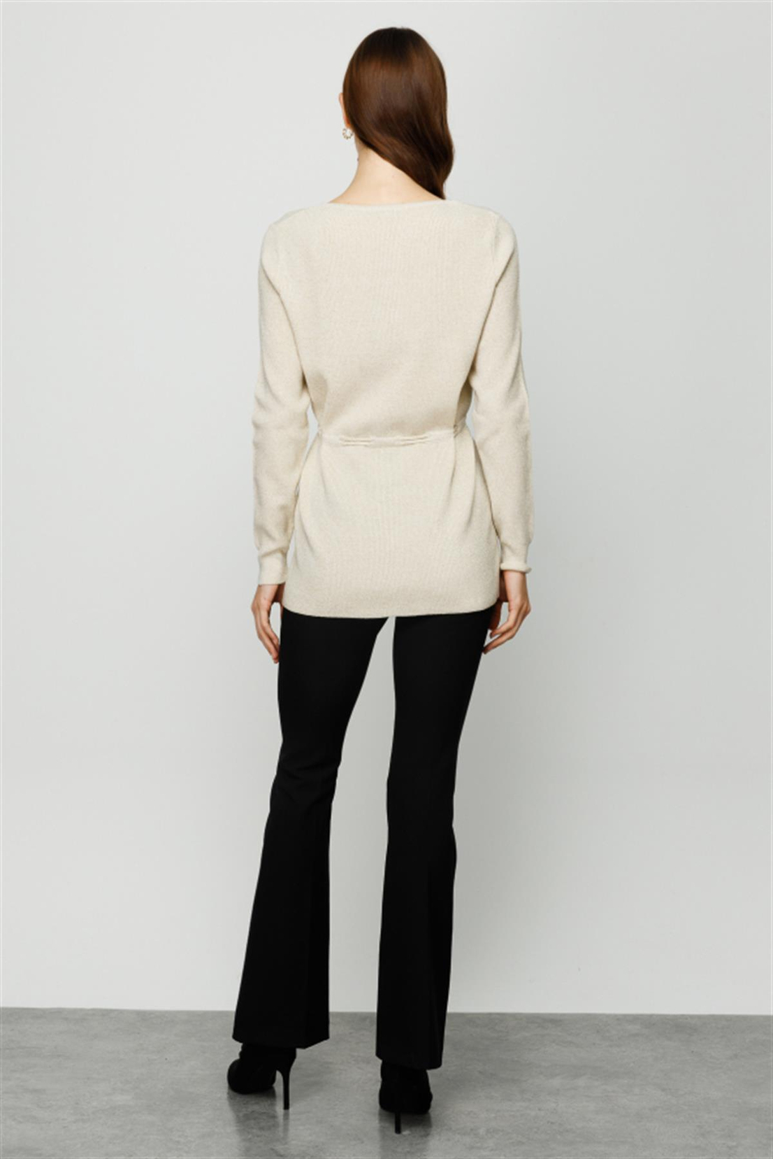 Simli Çift Britli Tunik