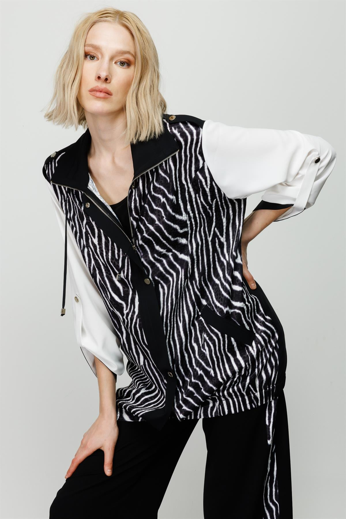 Zebra Desen Tunik