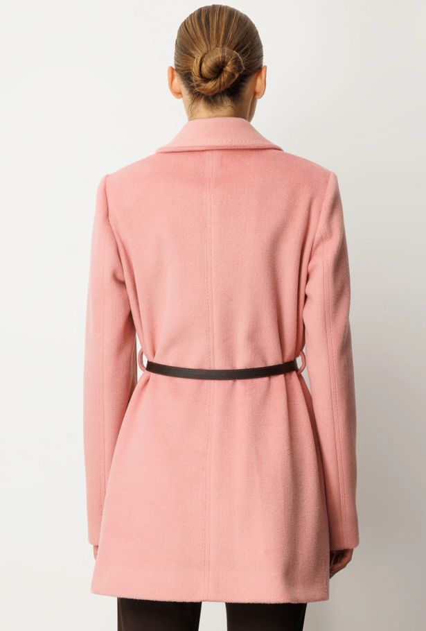 Beli Kemerli Kapak Cepli Kaban PEMBE