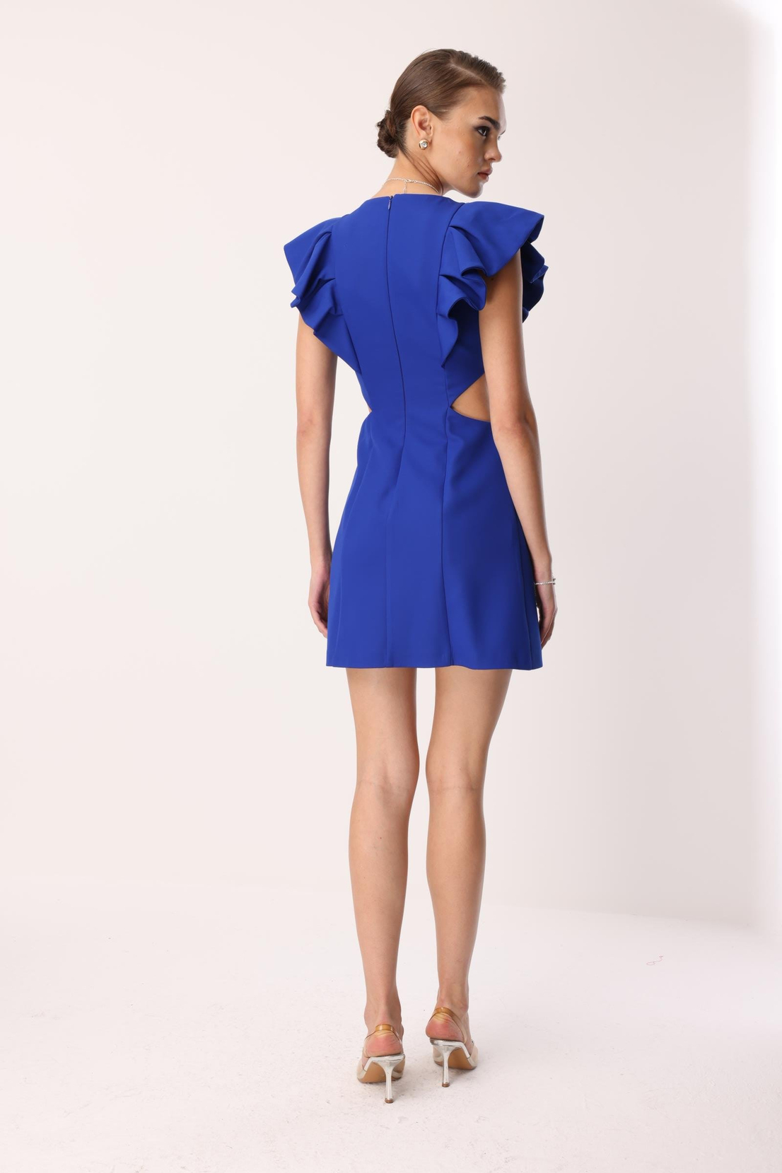 İki Yanı Açık Elbise SAKS