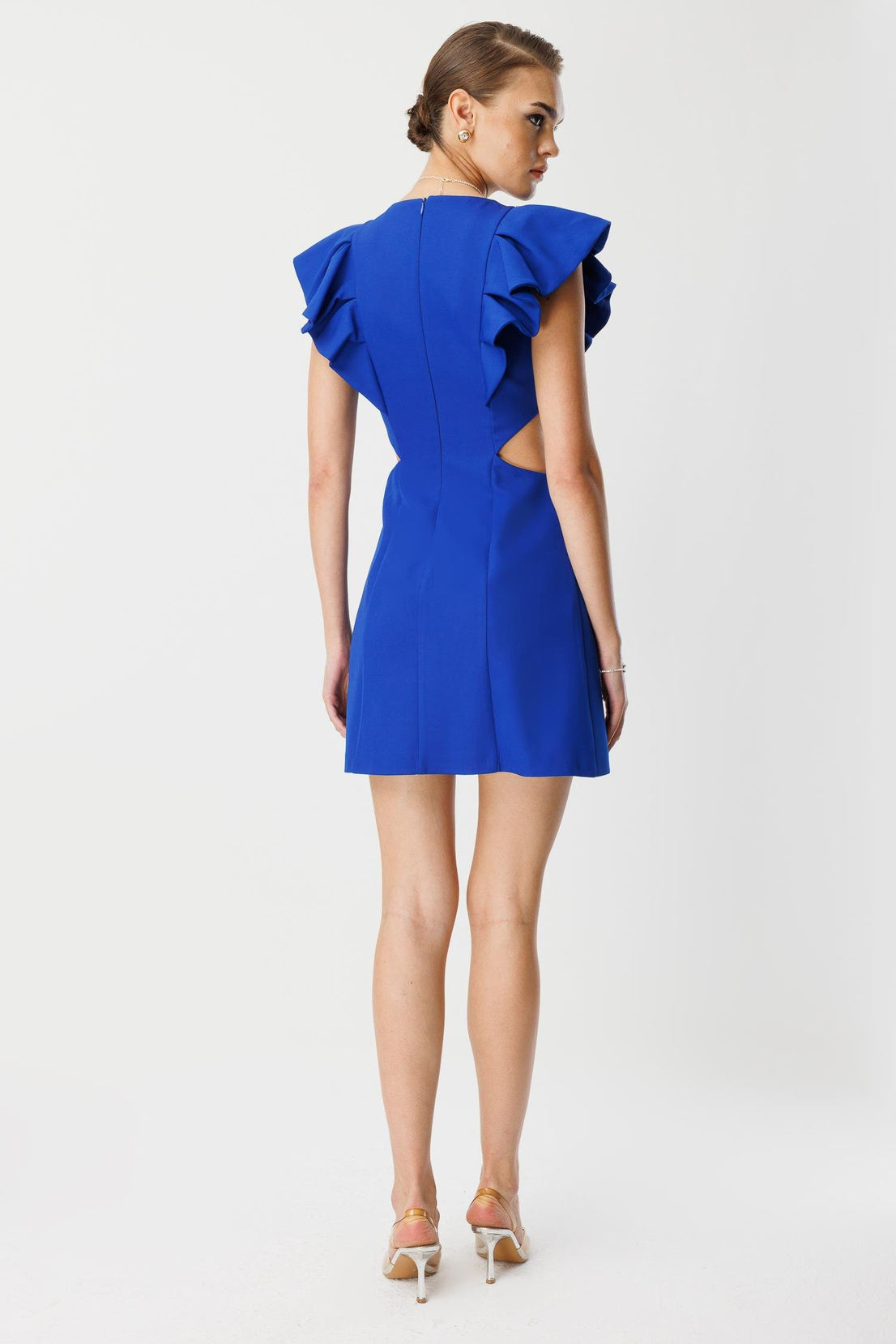 İki Yanı Açık Elbise SAKS