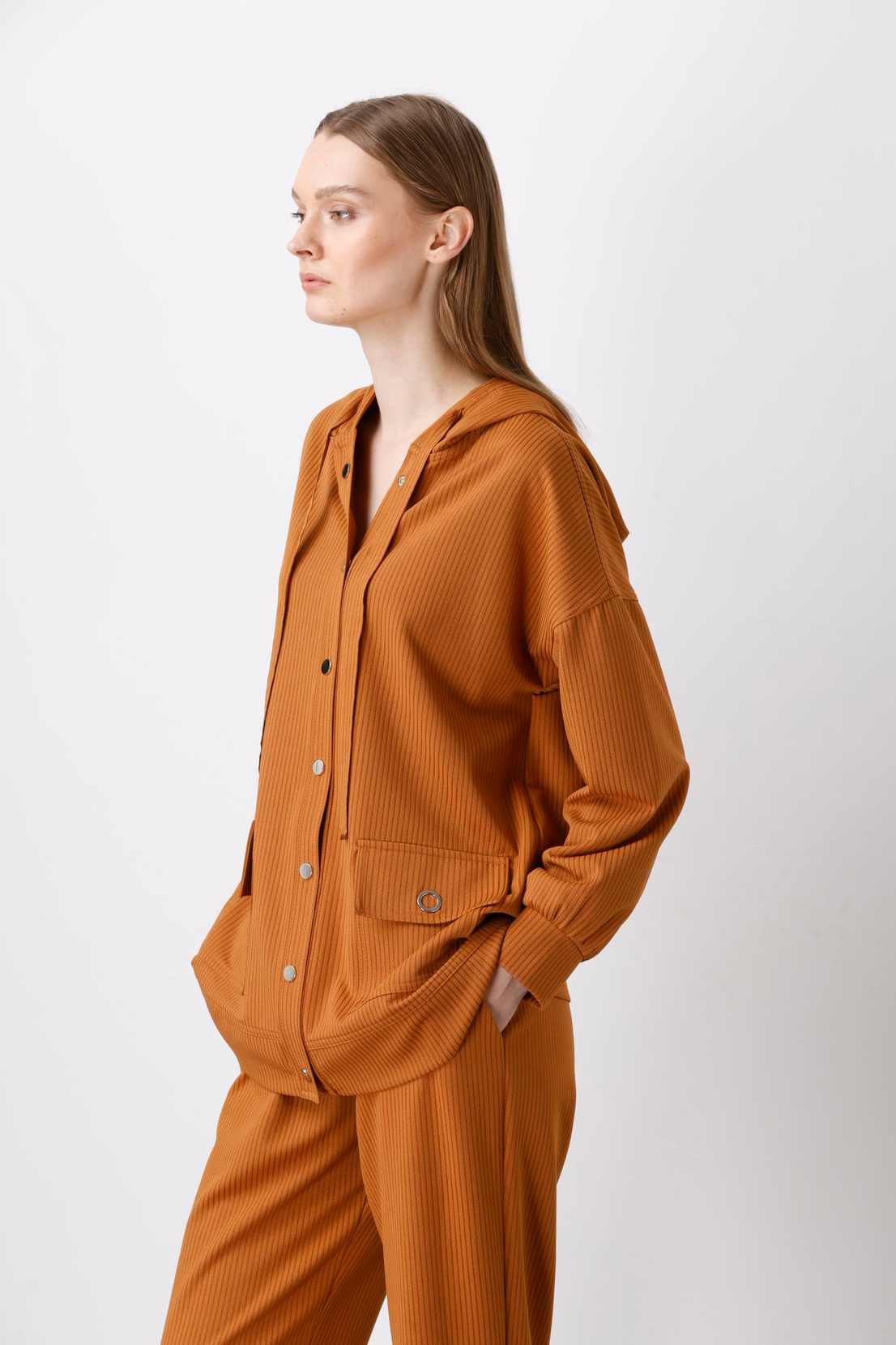 Kapüşonlu Örme Tunik TARÇIN