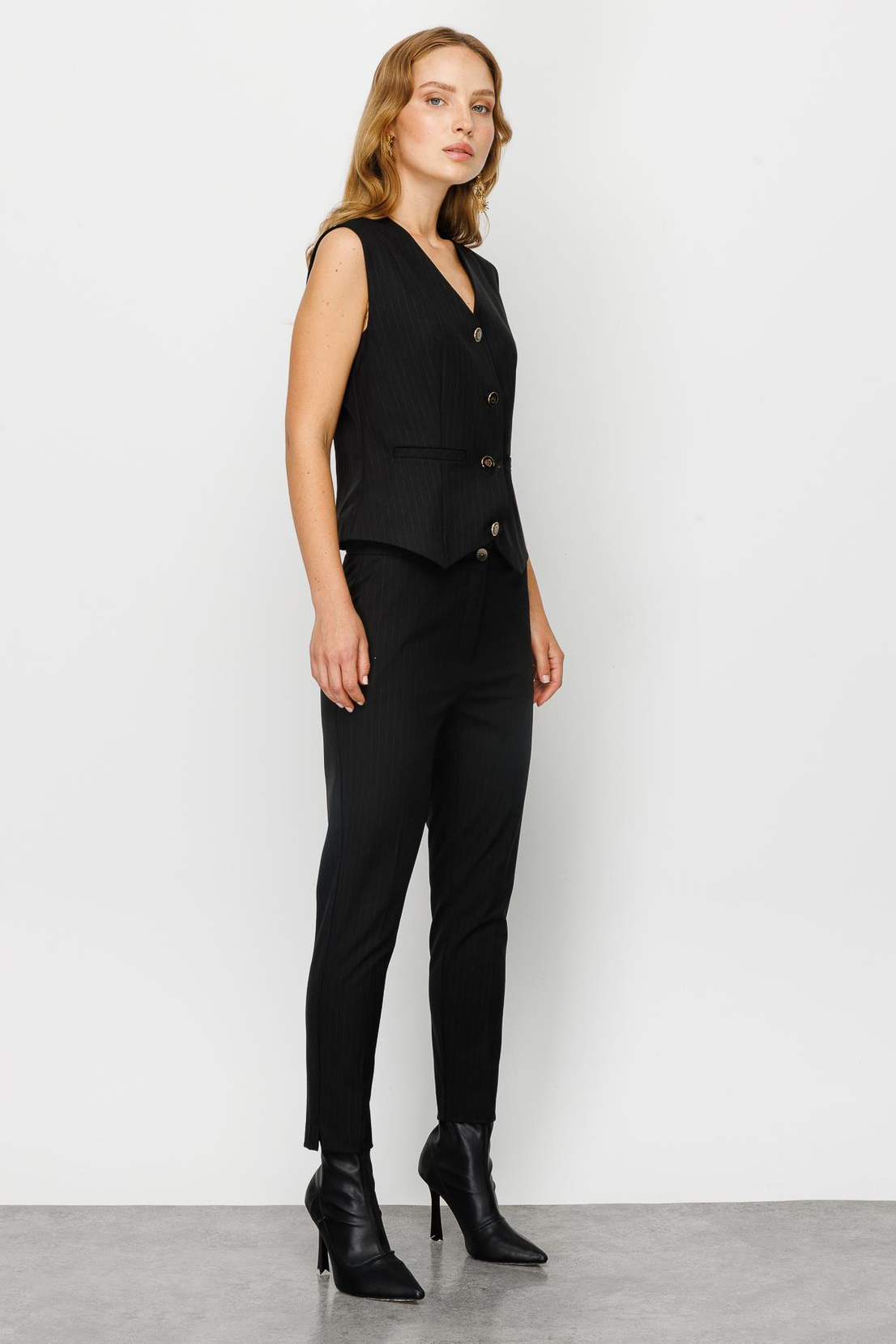 Nefeli 4 Düğmeli Yelek