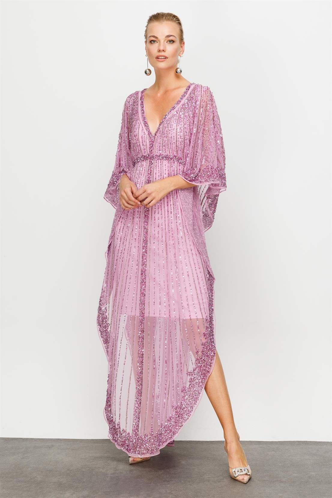 Payet Taşlı Panço Model Abiye