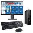 Dell Optiplex 7010MFF Intel Core i7 13700T 16GB 1TB SSD Windows 11 Pro 23.8 Monitör Mini Masaüstü bilgisayar 7010Pİ7 N007O7010MFFPUBM15