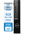 Dell Optiplex 7010MFF Plus Intel Core i7 13700T 64GB DDR5 2TB SSD FreeDos Mini Masaüstübilgisayar 7010Pİ7 N007O7010MFFPUBU12