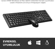 LENOVO LECOO CM101 SİYAH KABLOLU KLAVYE & MOUSE SET