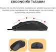 LENOVO LECOO CM101 SİYAH KABLOLU KLAVYE & MOUSE SET