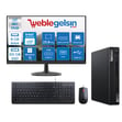 Lenovo thinkcentre M70Q Gen 3 Intel Core i7 12700T 8GB 512GB SSD Windows 11 Pro Fhd 23.8 Mon Mini Masaüstü Bilgisayar TİNY11T30036TXN34