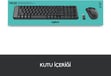 LOGITECH MK220 KABLOSUZ SET MM Q TR USB SİYAH 920-003163