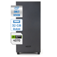 Zetta Airfly X6 Intel Core I7 14700K 32GB DDR5 4tb Nvme M.2 SSD 12GB RTX4070 Windows 11 Pro Masaüstü Bilgisayar ZET866501560