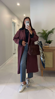 Altra Bordo Kadife Yaka Premium Trençkot