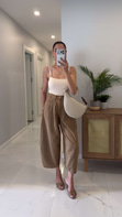 Cs Bliss Sütlü Kahve Kar Yıkama Barrel Jean