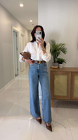 CS Rilex Mavi Wıde Leg Jean