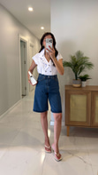 CS Weda Mavi Denim Şort
