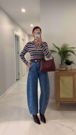 Dietra Mavi Barrel Jean