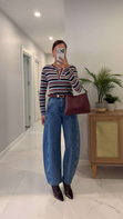 Dietra Mavi Barrel Jean