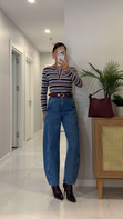 Dietra Mavi Barrel Jean