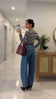 Dietra Mavi Barrel Jean
