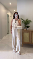 Edisa Taş Bluz Pantolon Takım