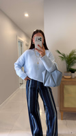 Folisse Bebe Mavi Basic Triko