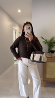 Folisse Kahve Basic Triko