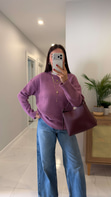 Folisse Lila Basic Triko