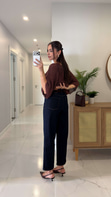 Golte Dark Blue Kemerli Jean