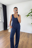 Gris İndigo OYSH Atlet Pantolon Takım