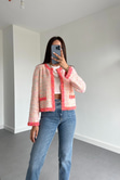 ZR Pembe Tüvit Hırka