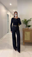 Jalle Dark Blue Straıght Jean