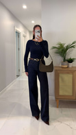 Jalle Dark Blue Straıght Jean