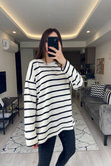 Çizgili Basic Triko